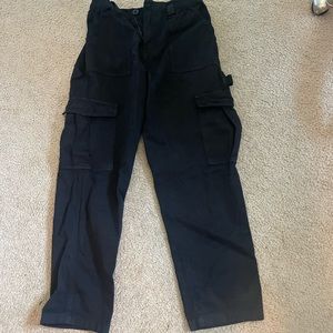 aeropostale small black cargo pants